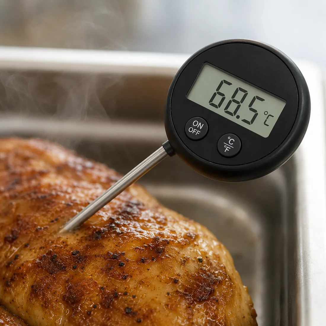 Nhiệt kế điện tử đo nhiệt độ món ăn trên 60°C